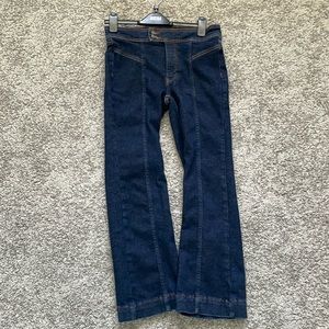 Anthropologie Plicro low-rise boot cut jeans size 28